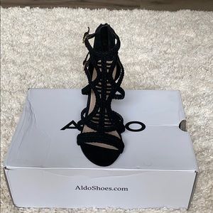 Black ALDO high heels